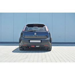 Накладки сплиттеры боковые на задний бампер на Fiat Punto III Evo Abarth